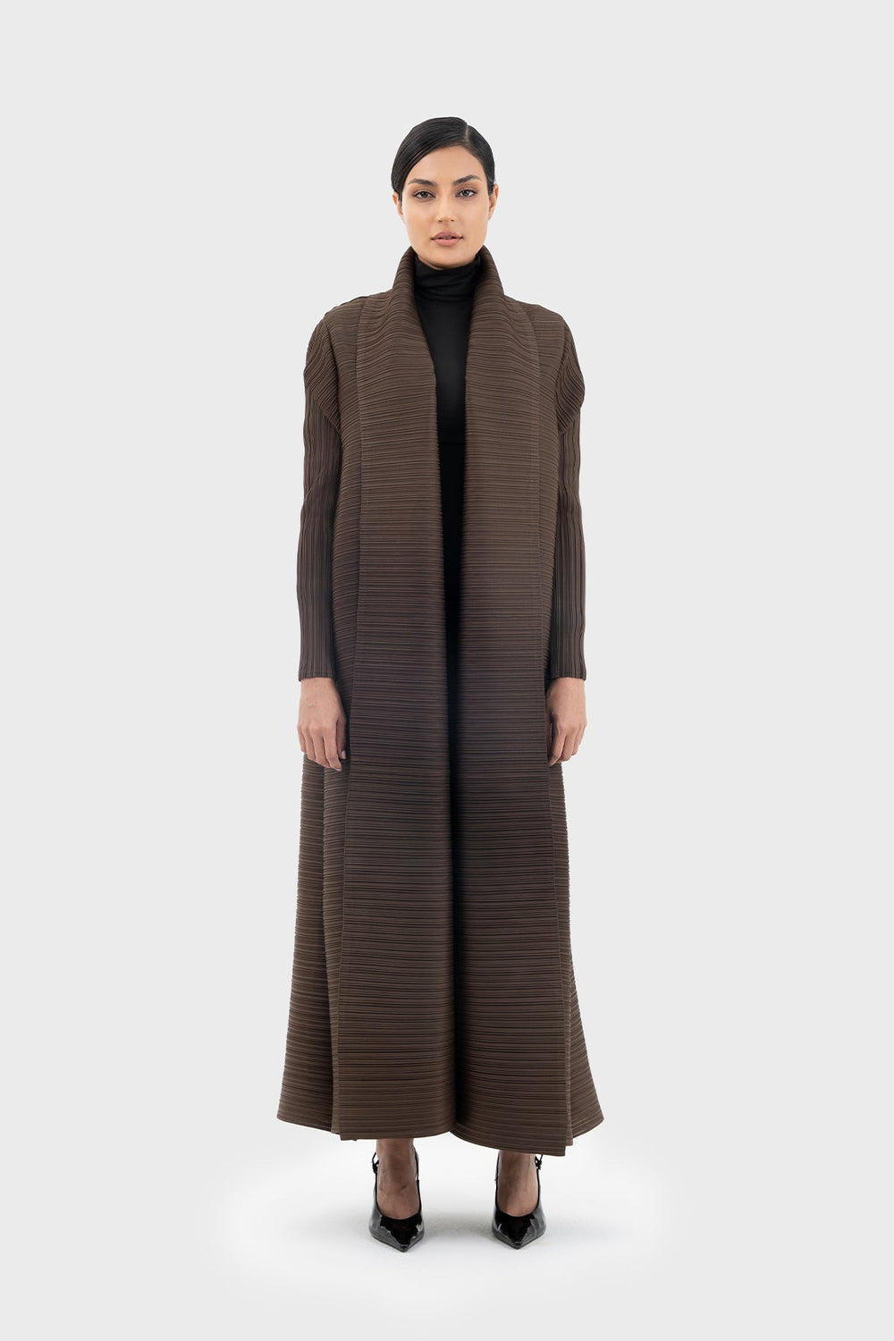 ALAIA PLISSÉ ABAYA