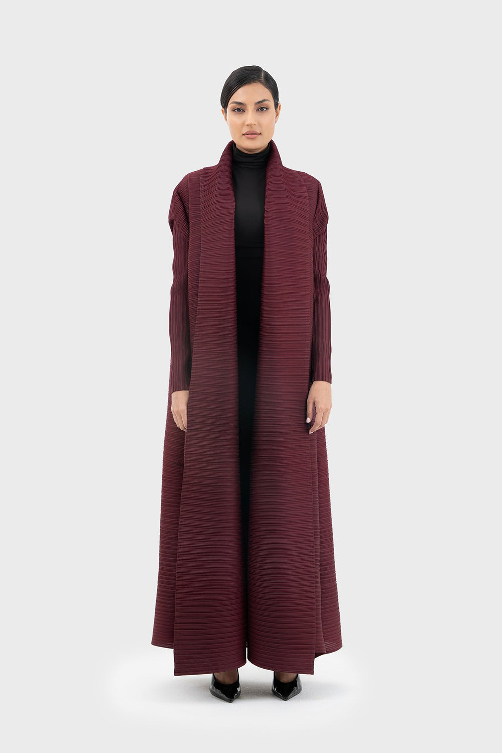 ALAIA PLISSÉ ABAYA