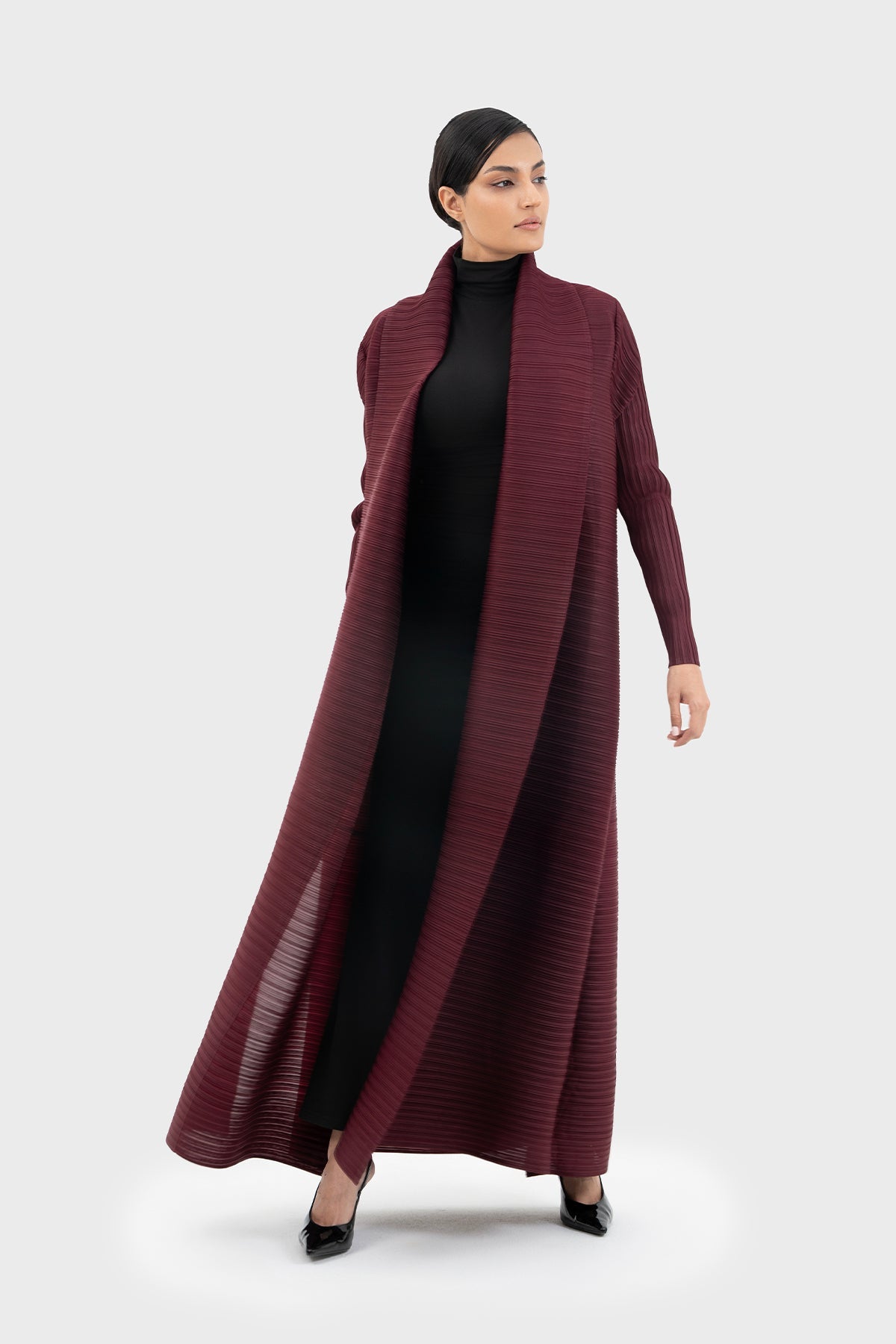 ALAIA PLISSÉ ABAYA