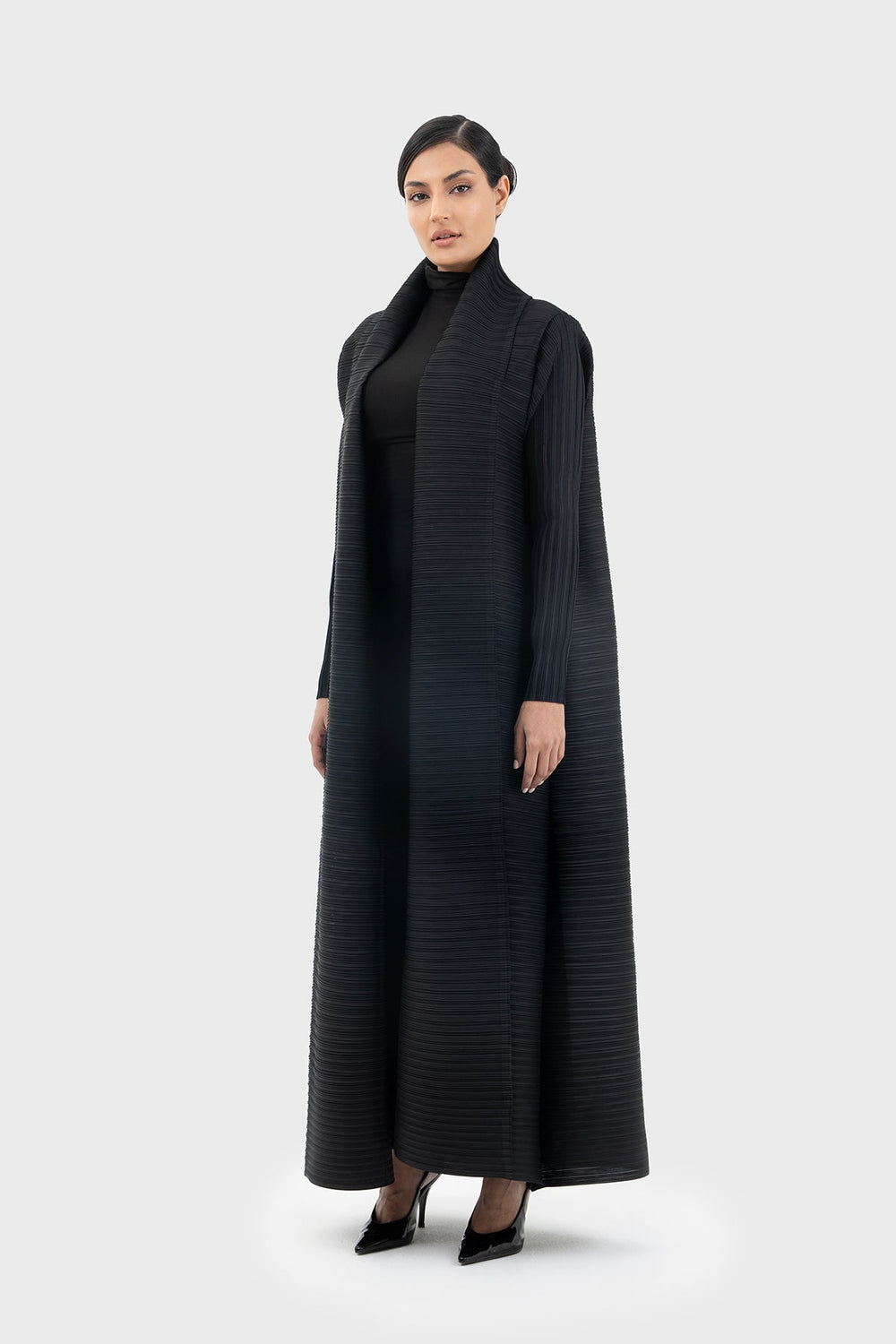 ALAIA PLISSÉ ABAYA