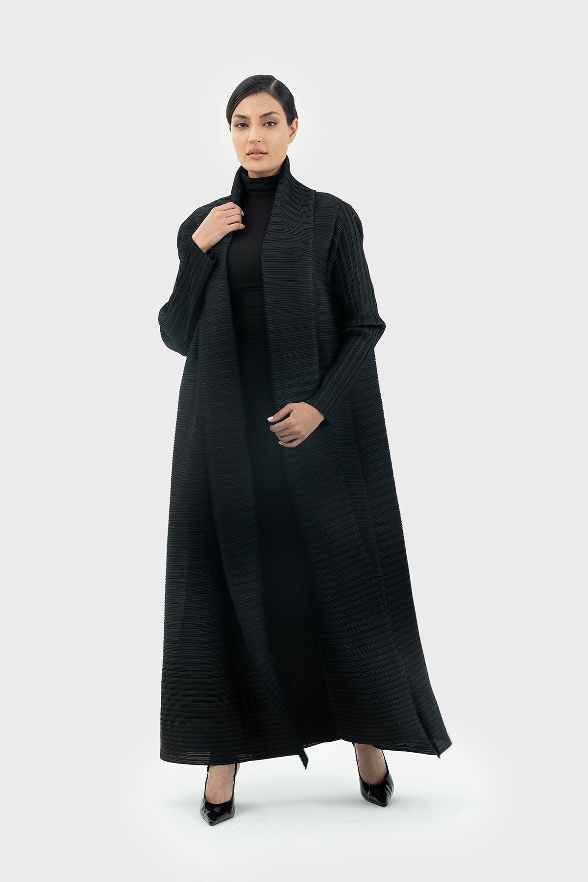ALAIA PLISSÉ ABAYA