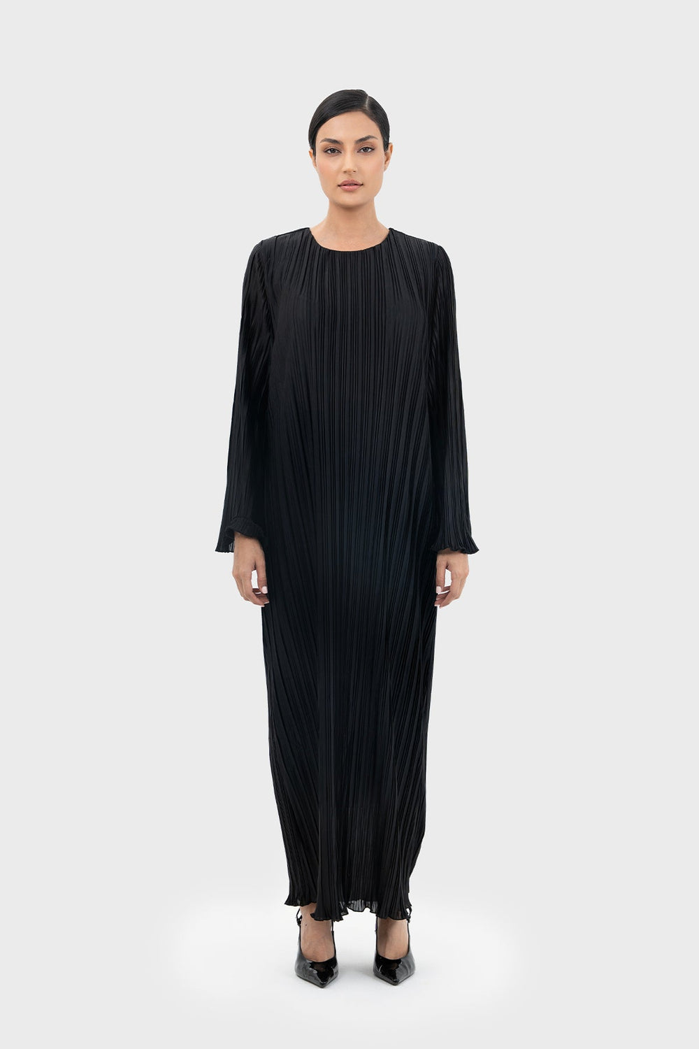 ALAIA PLISSÉ DRESS