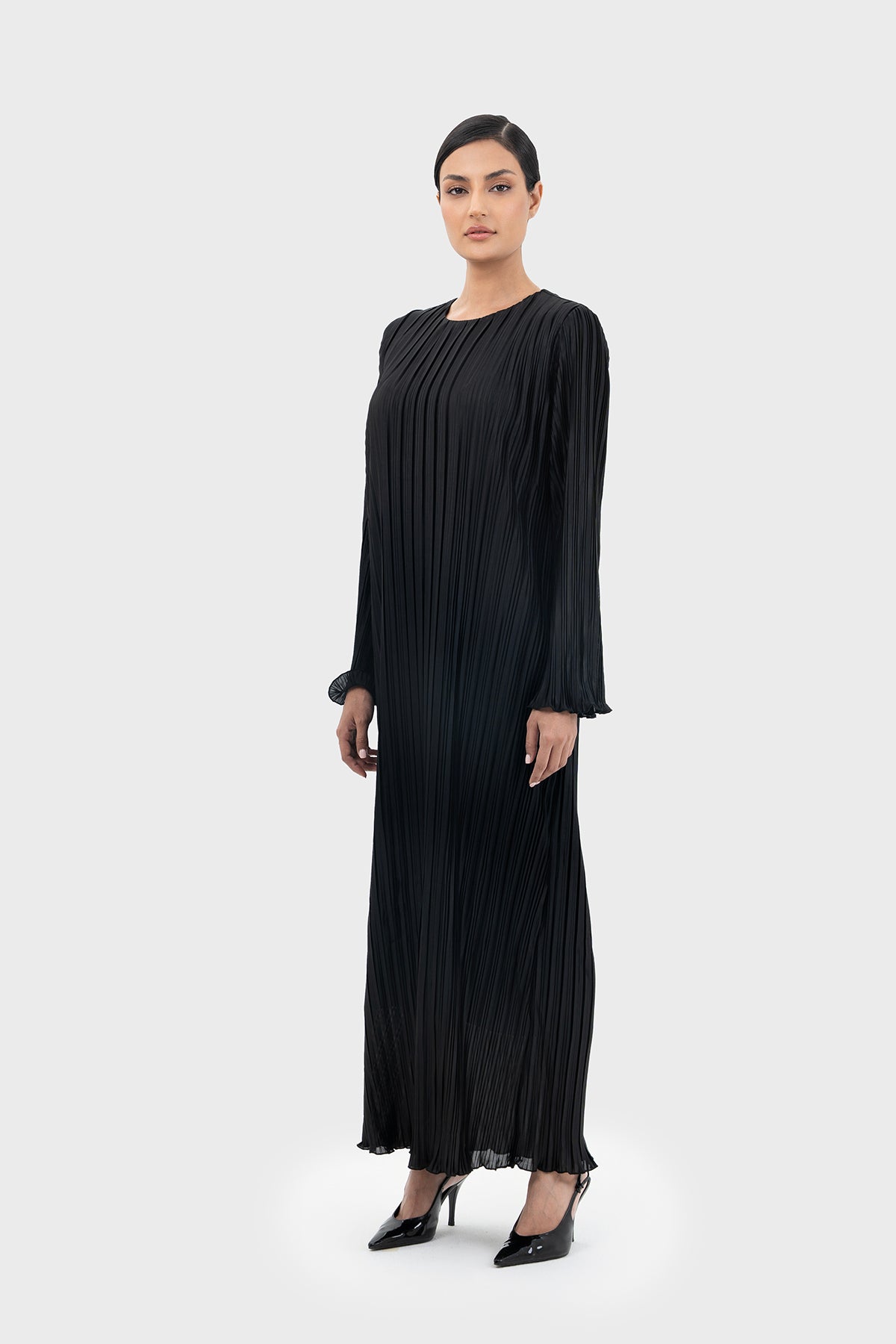ALAIA PLISSÉ DRESS