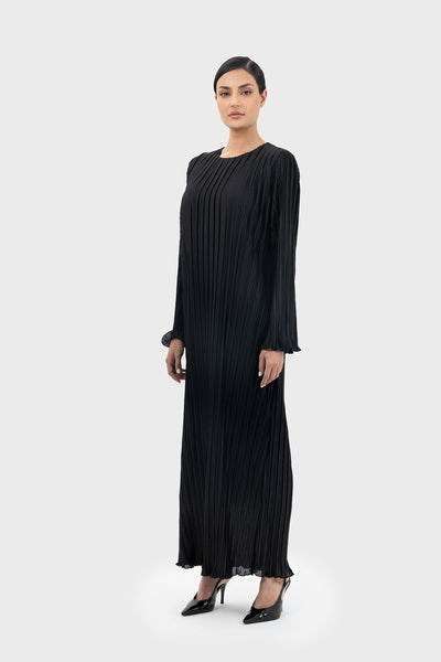 ALAIA PLISSÉ DRESS