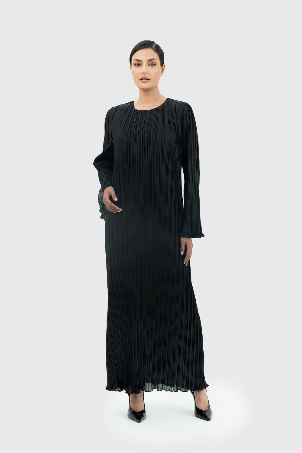 ALAIA PLISSÉ DRESS