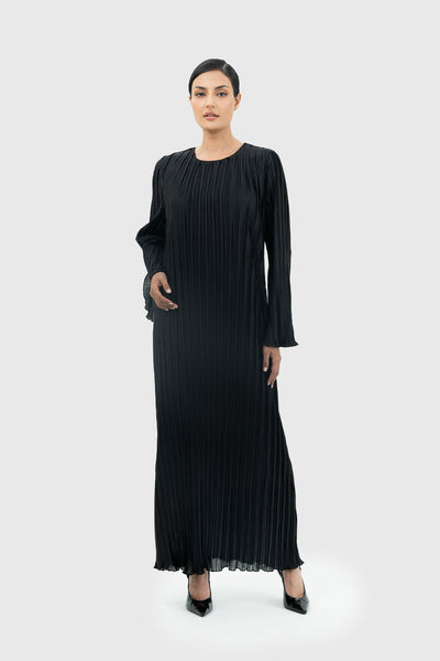 ALAIA PLISSÉ DRESS
