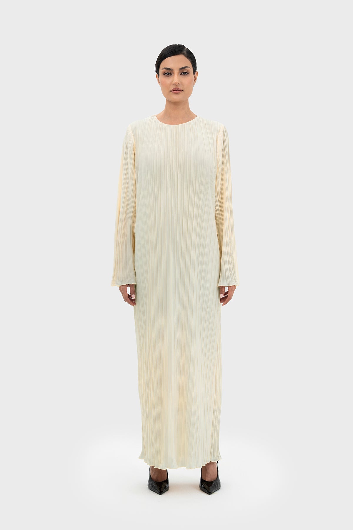 ALAIA PLISSÉ DRESS