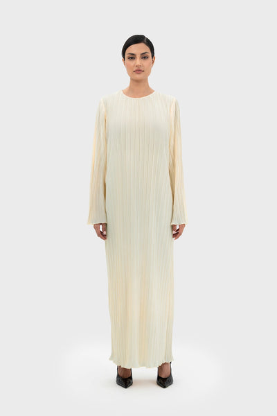 ALAIA PLISSÉ DRESS